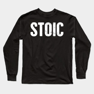STOIRC | Stoicism Design Long Sleeve T-Shirt